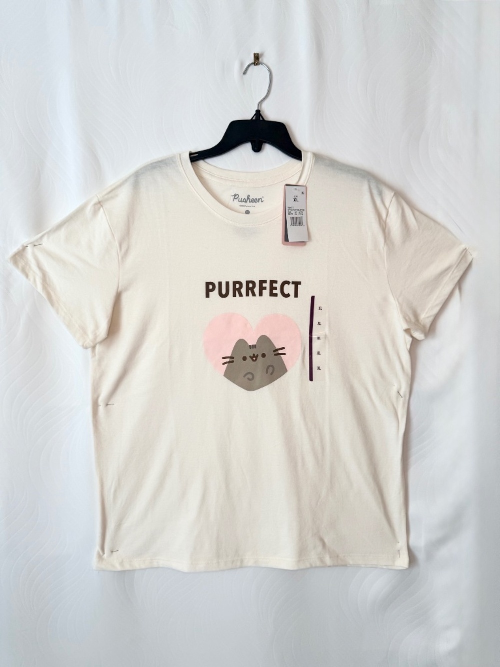 Pusheen The Cat Pusheen Cropped T-Shirt, XL